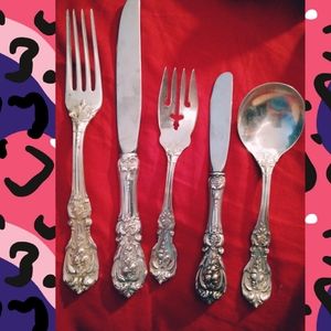 Reed&Barton Sterling silver "Francis" 5 pc. set